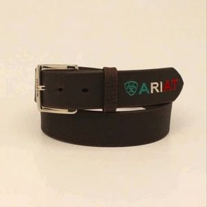 ARIAT  Mexico Embossed logo belt (new)